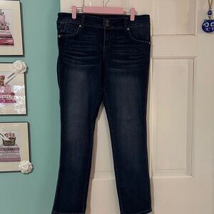 INC International Concepts Midnight Ankle Jeans